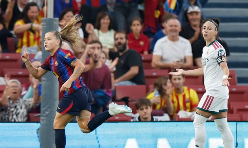 سيدات برشلونة يكتسحن سيدات ريال مدريد في الكلاسيكو سيدات برشلونة يكتسحن سيدات ريال مدريد في الكلاسيكو